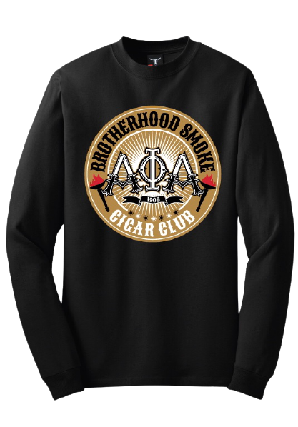 brotherhood smoke/long sleeve/black